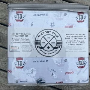 New Full size hockey sheet set